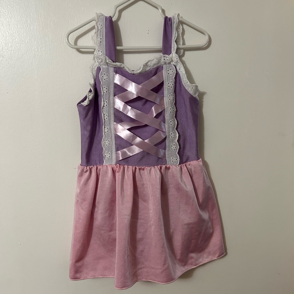 Rapunzel Cosplay Bathing Suit Dress